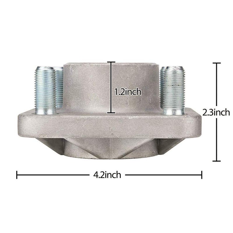 Drive-up Front Wheel Hub for Yamaha G2/G8/G9/G14/G16/G19/G22/G29 Drive Golf Cart, Replaces JG5-WF511-10-00 JG5-WF511-00 (1 Piece) - Image 3